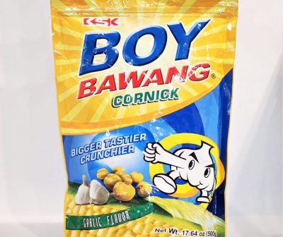BOY BAWANG Corn Snack Garlic (LRG)