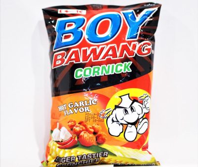 BOY BAWANG Corn Snack Hot Garlic