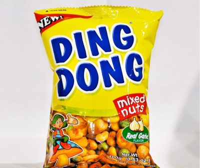 DING DONG Mixed Nuts Real Garlic (Yellow)